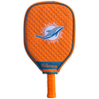 Dolphins Quilted Pickleball Paddle Cover