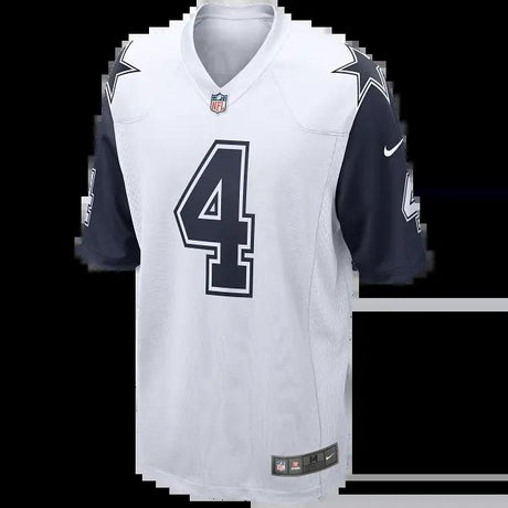 Cowboys Dak Prescott Men's Nike Game Alternate Color Rush Jersey