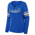 Lions 2026 Fanatics Women's Lace Up Long Sleeve Top