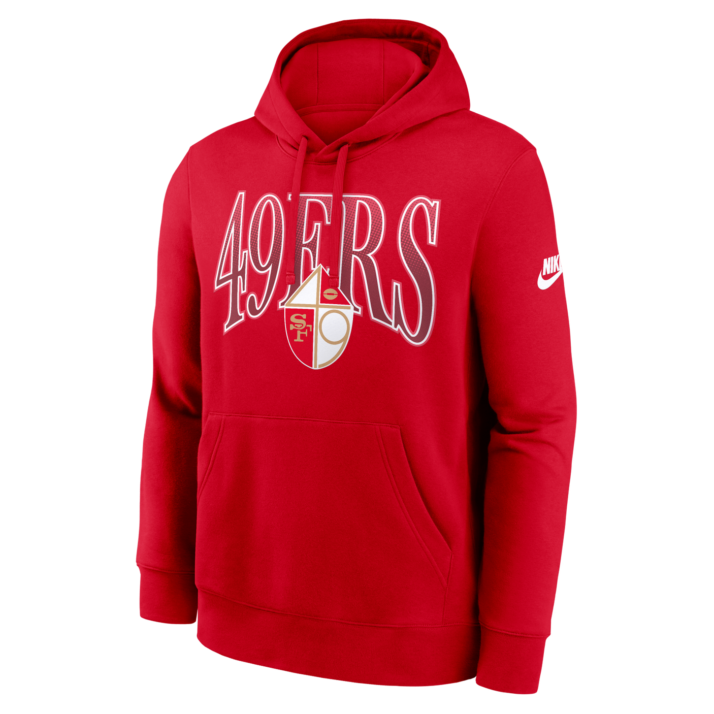 49ers 2025 Nike Men's Club Fleece Hoodie