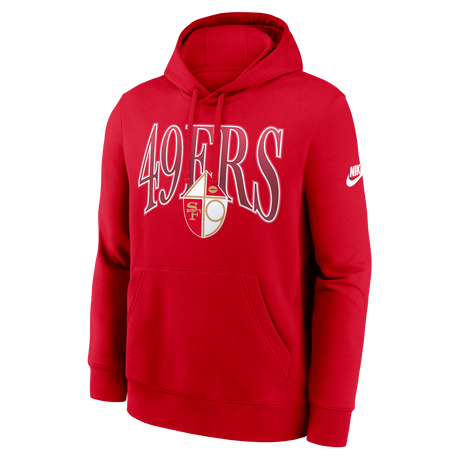 49ers 2025 Nike Men's Club Fleece Hoodie