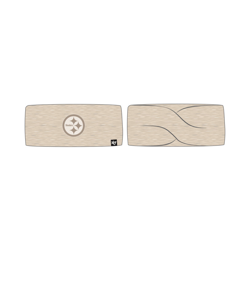 Steelers 2025 '47 Brand Women's Latte Headband