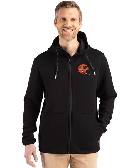 Bengals Cutter & Buck Men's Roam Eco Full Zip Hooded Jacket