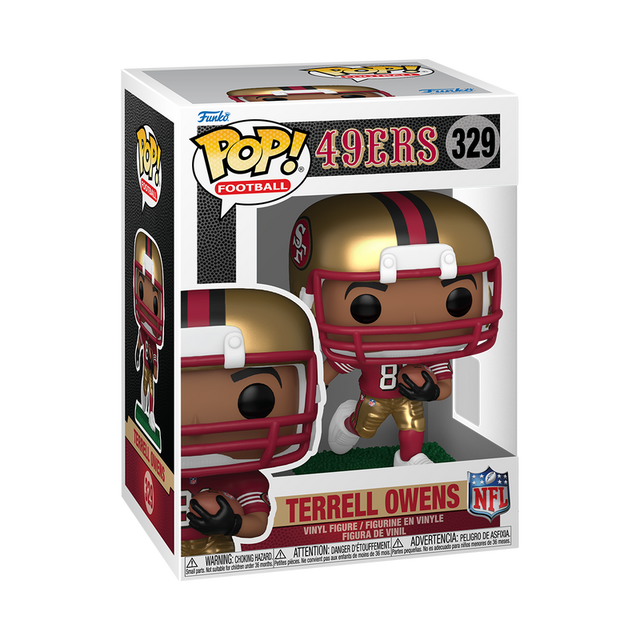 49ers Terrell Owens NFL Funko Pop! 329