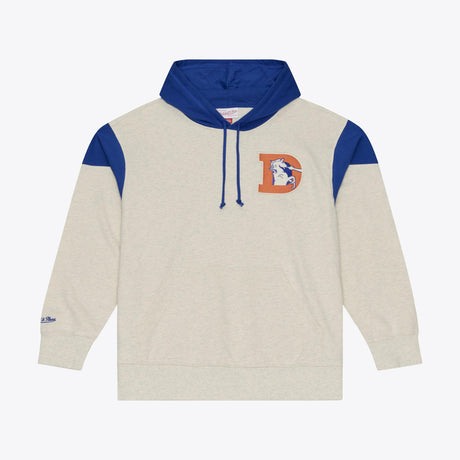 Broncos 2026 Mitchell & Ness Men's Retro Roots French Terry Hoodie