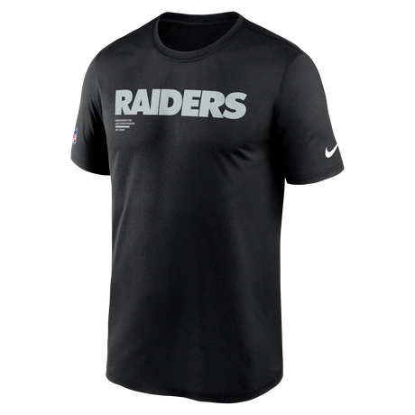 Raiders 2025 Nike Men's Sideline Team Issue Legend T-Shirt