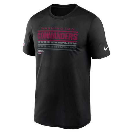 Commanders 2025 Nike Men's Sideline Team Issue Legend T-Shirt