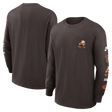 Browns Men's Nike Heavy Max Pocket Long Sleeve T-Shirt