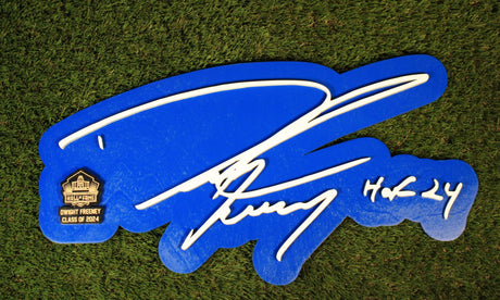Dwight Freeney 3D Signature Color Wall Sign