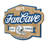 Colts 3D Fan Cave Wall Sign