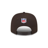 Browns Men's New Era 2024 9SEVENTY Stretch Snap Sideline Hat