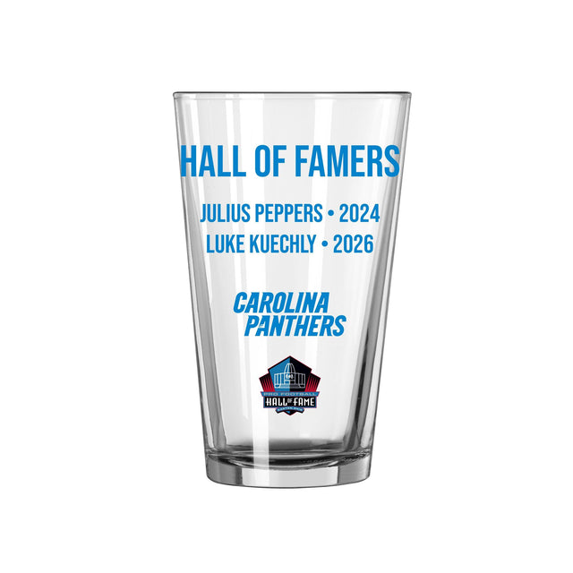 Panthers 2026 Hall of Famer Pint Glass