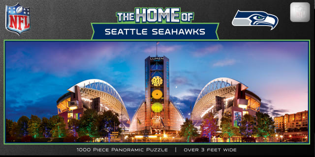Seahawks 1000pc Panoramic Puzzle - Stadium View