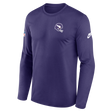 Vikings 2025 Nike Men's Long Sleeve Legend Alternate T-Shirt