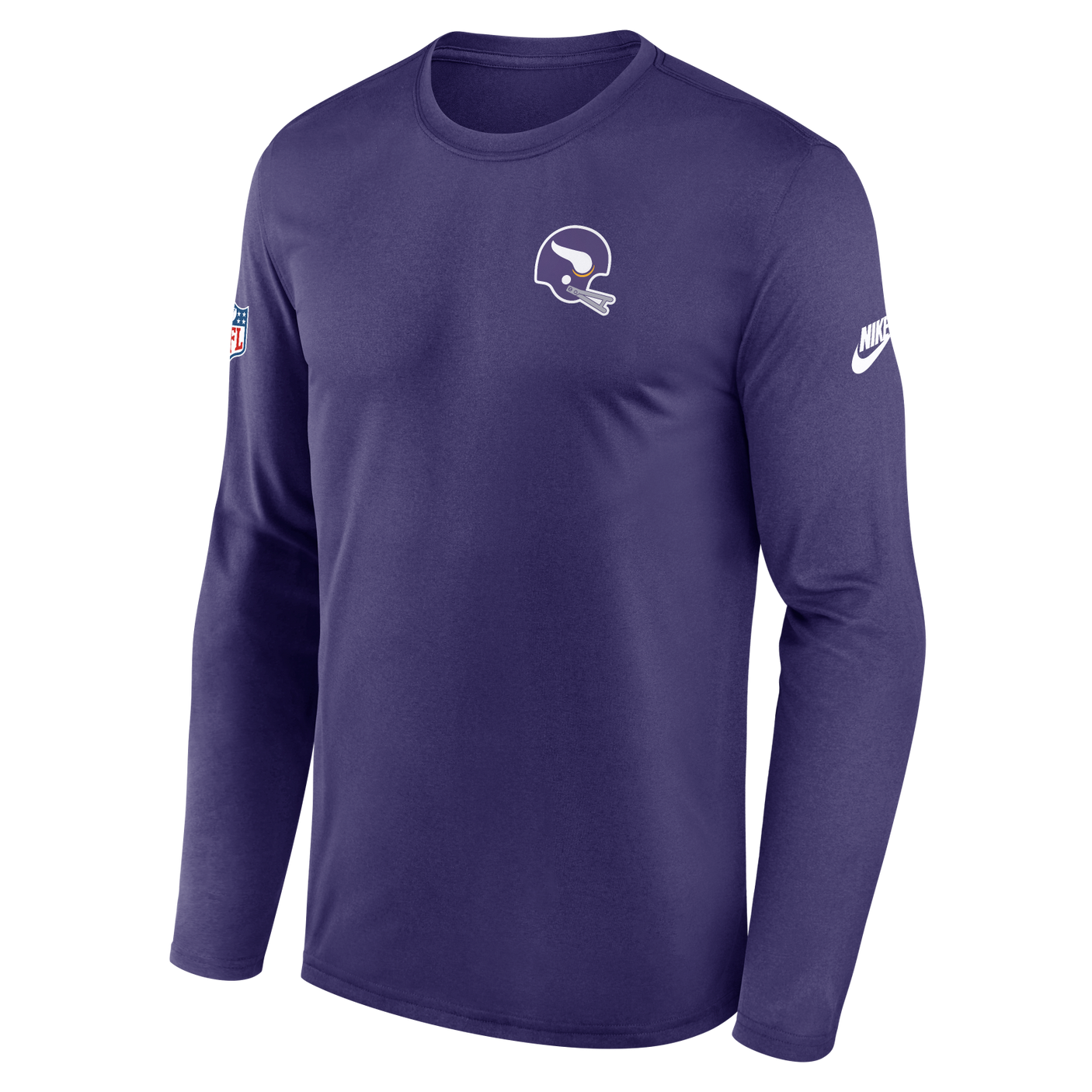 Vikings 2025 Nike Men's Long Sleeve Legend Alternate T-Shirt
