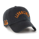 Bengals 2024 '47 Brand Flip Script Clean Up Hat