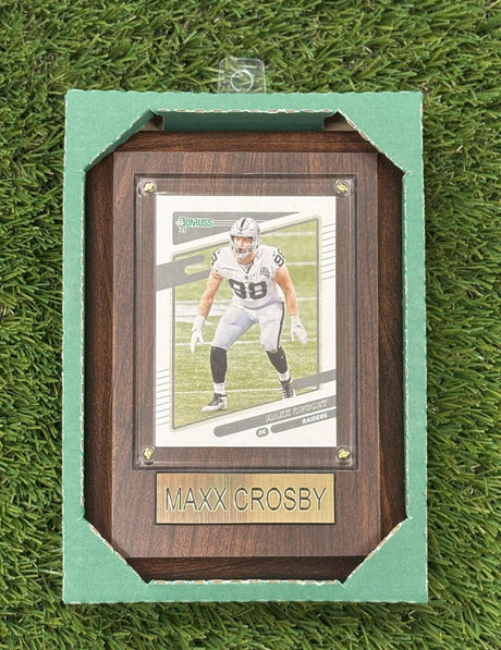 Maxx Crosby 4x6 Plaque