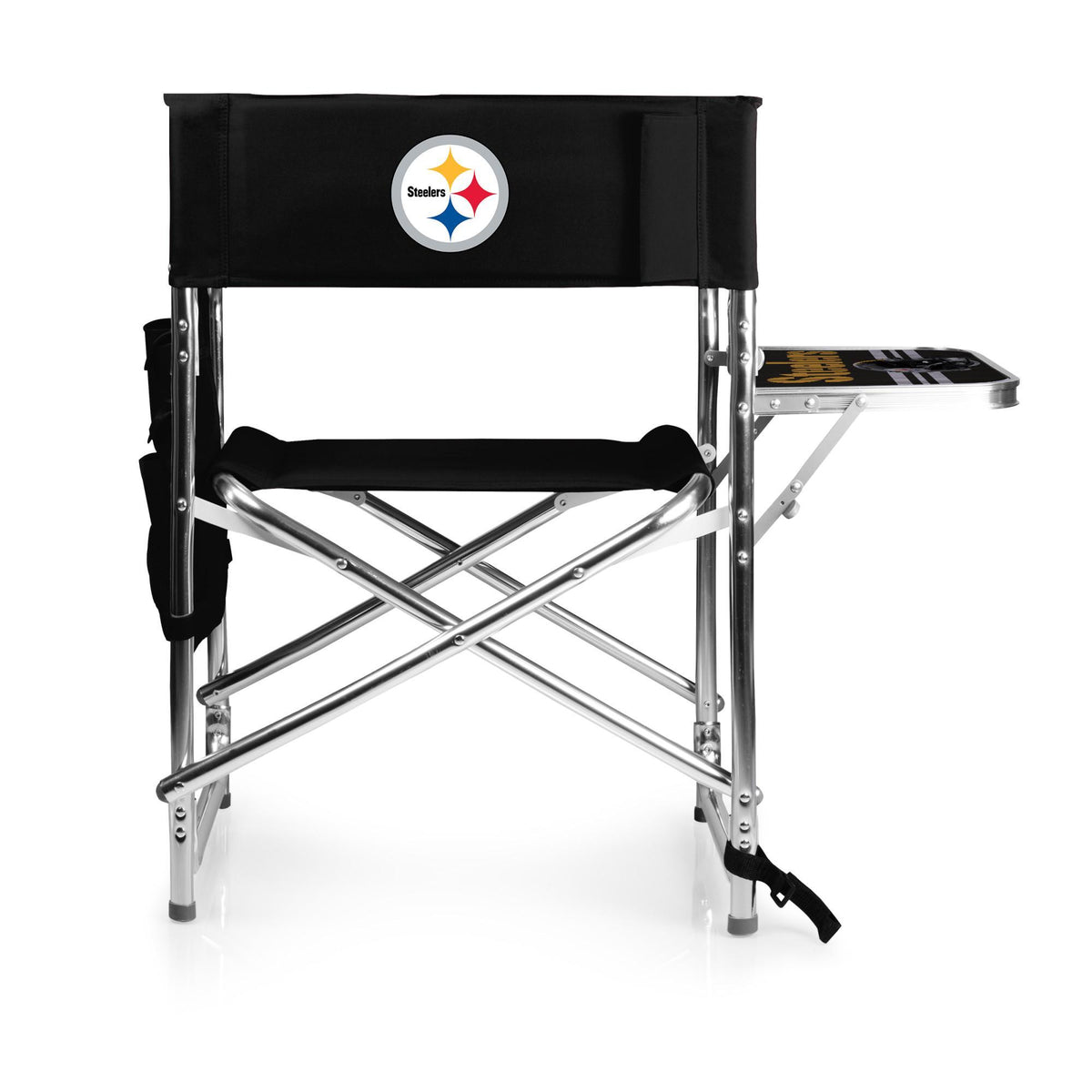 Steelers Black Sports Chair