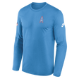 Titans 2025 Nike Men's Long Sleeve Legend Alternate T-Shirt