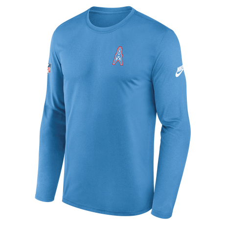 Titans 2025 Nike Men's Long Sleeve Legend Alternate T-Shirt