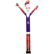 Vikings Team Pride Inflatable Crazy Christmas Santa Sports Fan