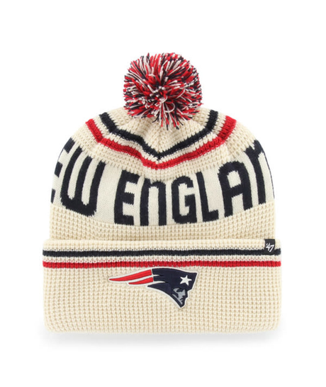 Patriots 2026 '47 Brand Men's Quattrle Cuff Knit Pro Football Hall of Fame