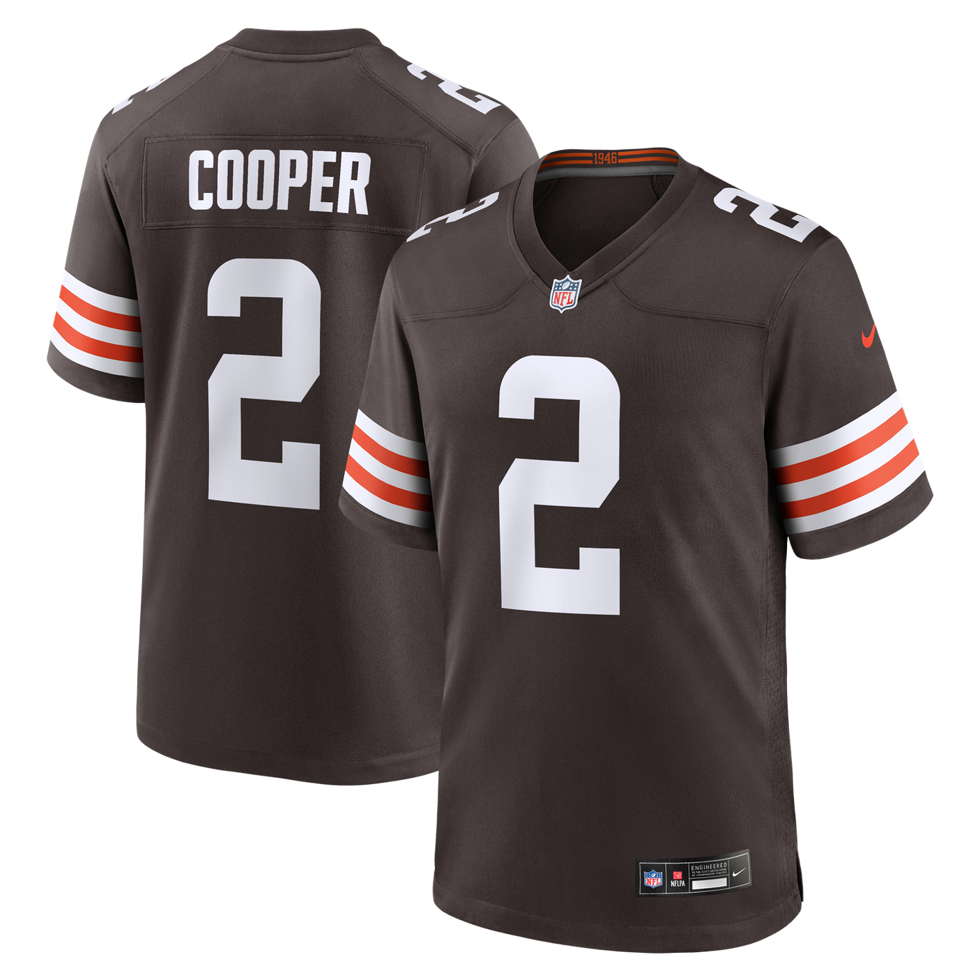 Browns Amari Cooper Nike Game Jersey