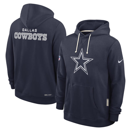 Cowboys 2025 Nike Men's Sideline DRI-Fit Hoodie