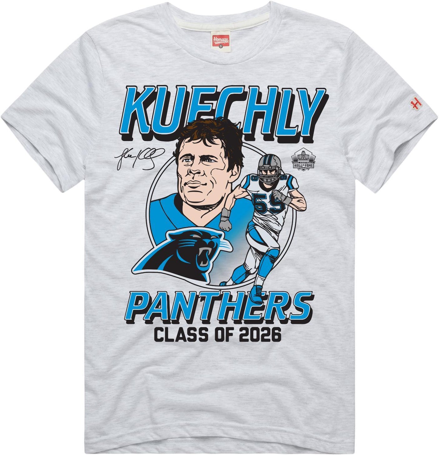 Luke Kuechly Panthers Class of 2026 Homage T-Shirt