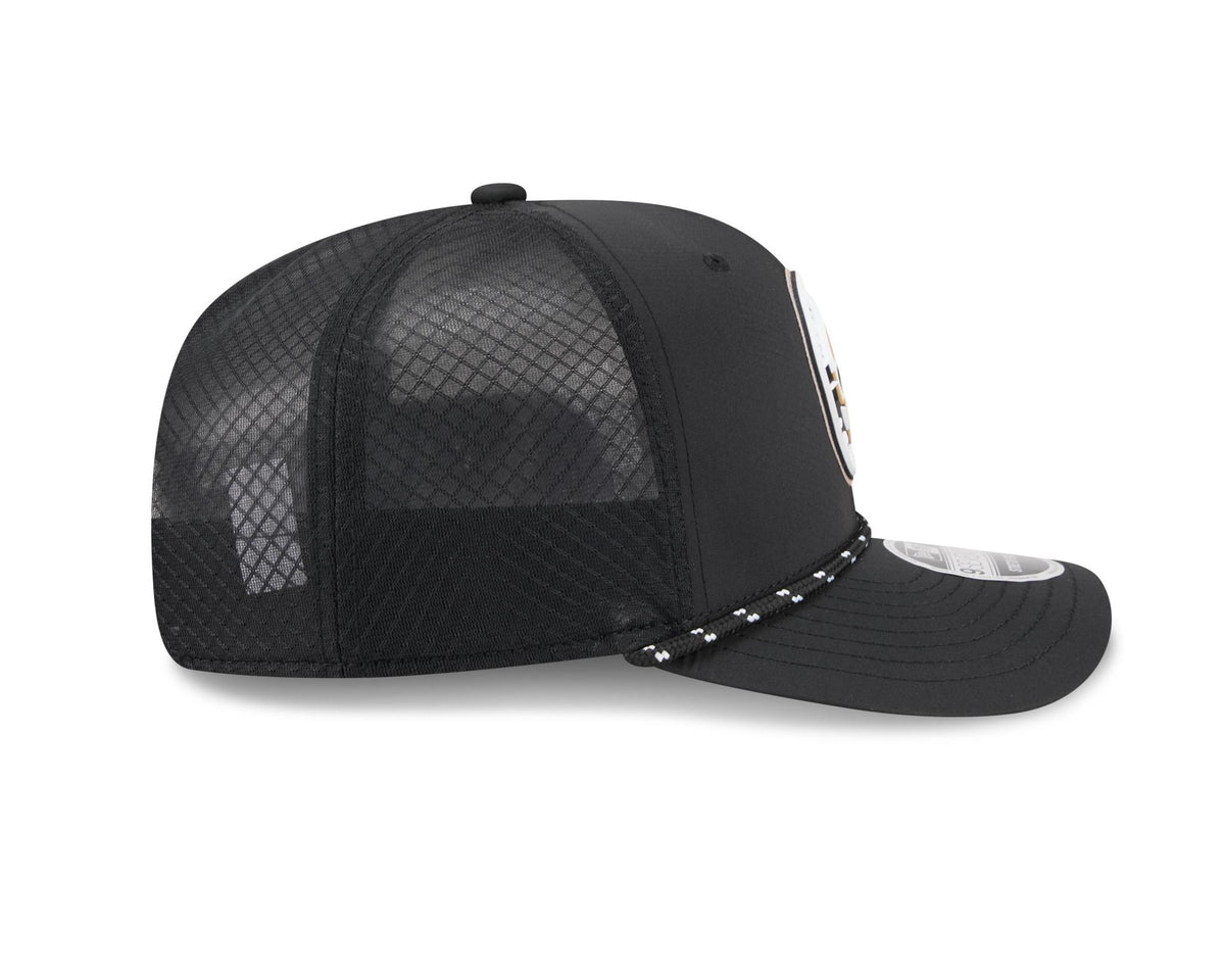 Saints 2026 New Era Men's 9SEVENTY Stretch Snap Two-Tone Hat Pro Football Hall of Fame