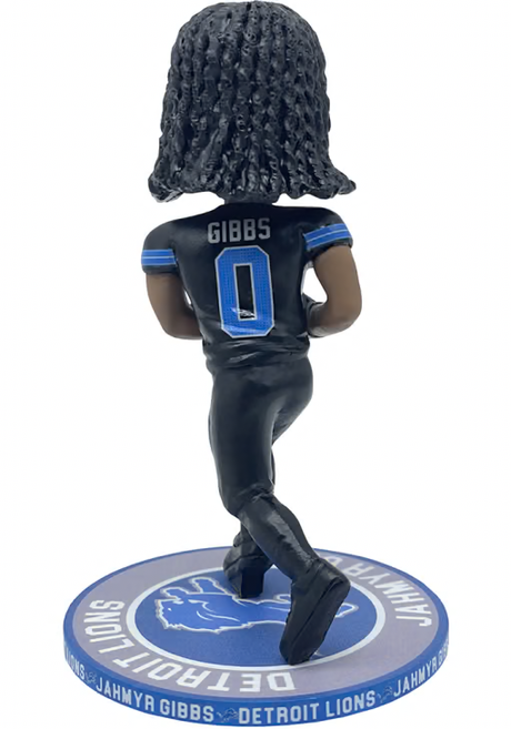 Lions Jahmyr Gibbs 5 Inch Repeat Name On Base Bobblehead Pro Football Hall of Fame