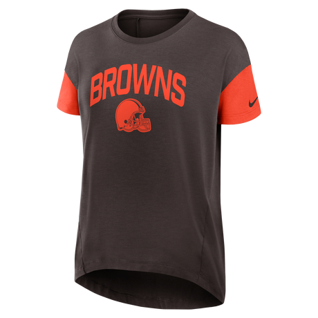 Browns 2025 Women's Nike Flowy Fashion Top T-Shirt