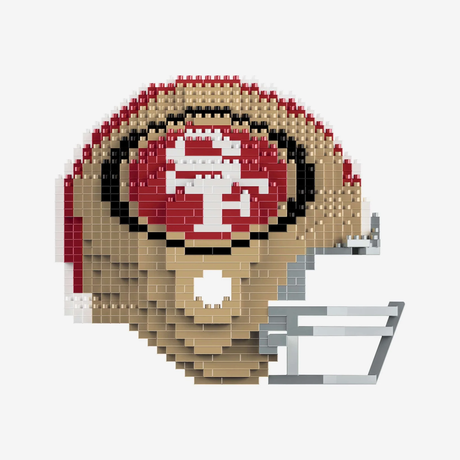 49ers 3D Brxlz Mini Helmet