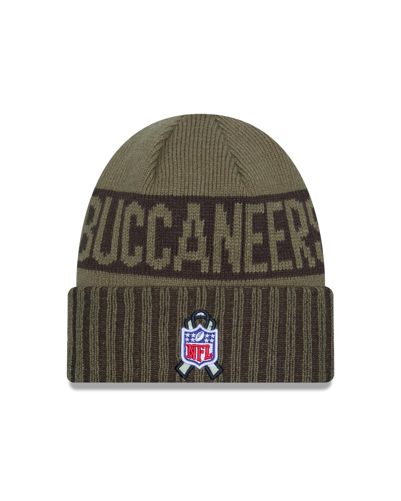 Buccaneers 2025 Men's New Era Salute to Service Knit