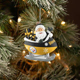 Steelers Football Sleigh Ornament