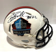 Tony Boselli Class of 2022 Autographed Hall of Fame White Mini Helmet With HOF Inscription