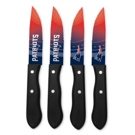 Patriots 4-Piece Steak Knife Set