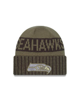 Seahawks 2025 Men's New Era Salute to Service Knit
