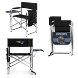Patriots Black Sports Chair