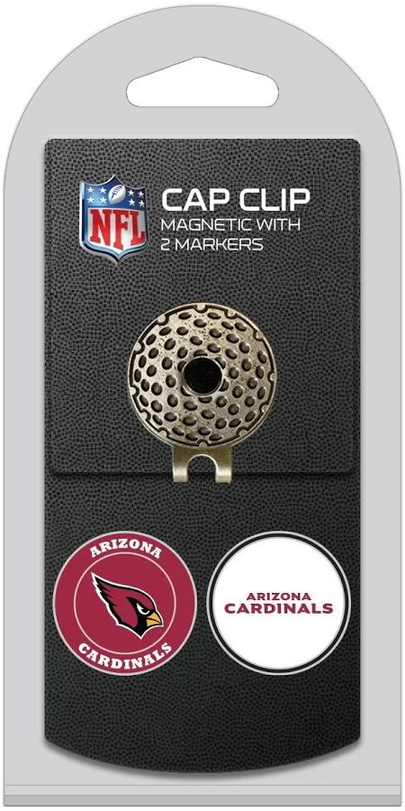 Cardinals 2 Marker & Cap Clip Set Pro Football Hall of Fame
