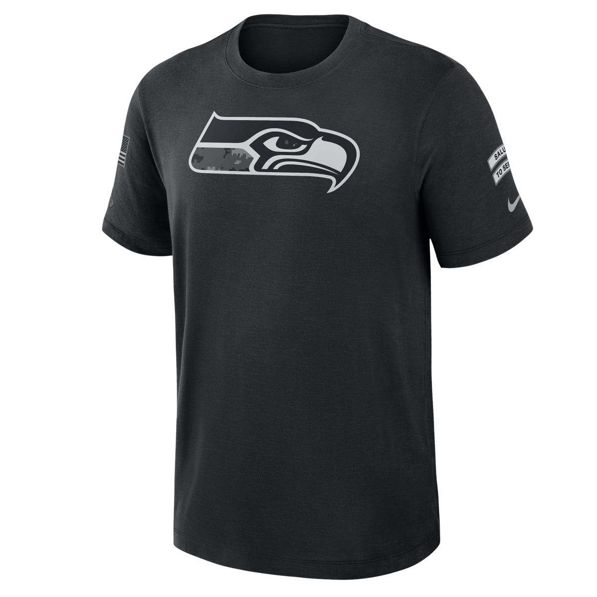 Seahawks 2026 Nike Men's Salute to Service T-Shirt Pro Football Hall of Fame