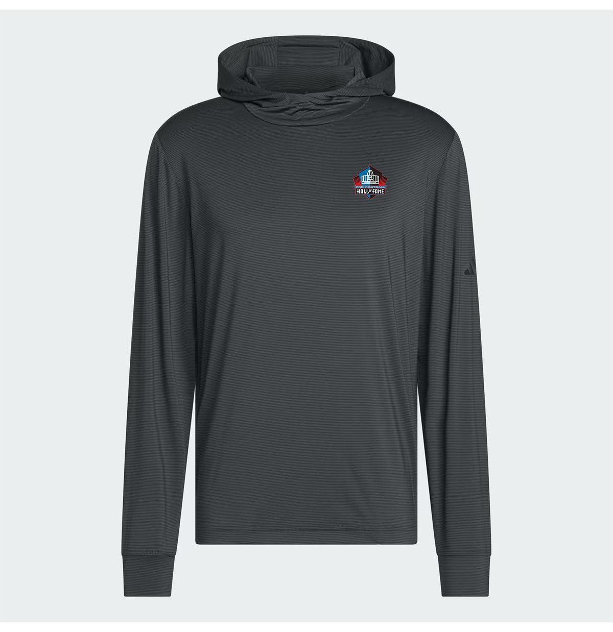 Hall of Fame 2026 Adidas Men's Black Performance Printed Hoodie Pro Football Hall of Fame