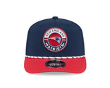 Patriots 2026 New Era Men's 9SEVENTY Stretch Snap Two-Tone Hat Pro Football Hall of Fame