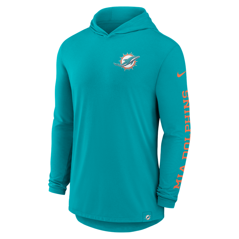 Dolphins Men's Nike Dri-Fit Sweatshirt