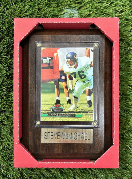 Steve McMichael 4x6 Plaque