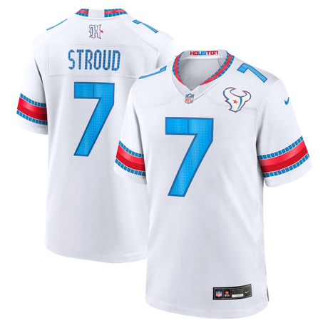 Texans 2026 CJ Stroud Nike Men's Rivalry Jersey Pro Football Hall of Fame