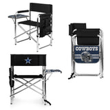 Cowboys Black Sports Chair