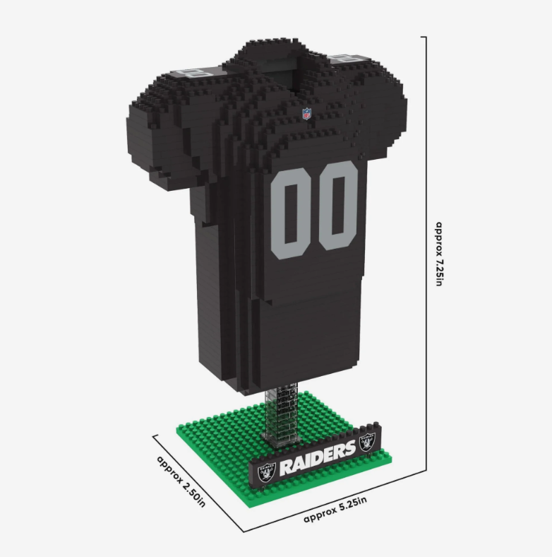 Raiders 3D Brxlz Jersey