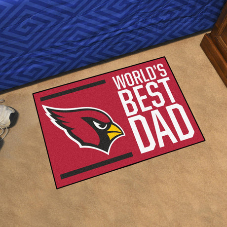Cardinals World's Best Dad Starter Mat