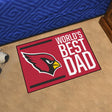 Cardinals World's Best Dad Starter Mat